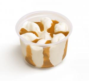 Portion-size ice cream